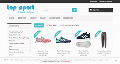 Desktop Screenshot of lopsport.com